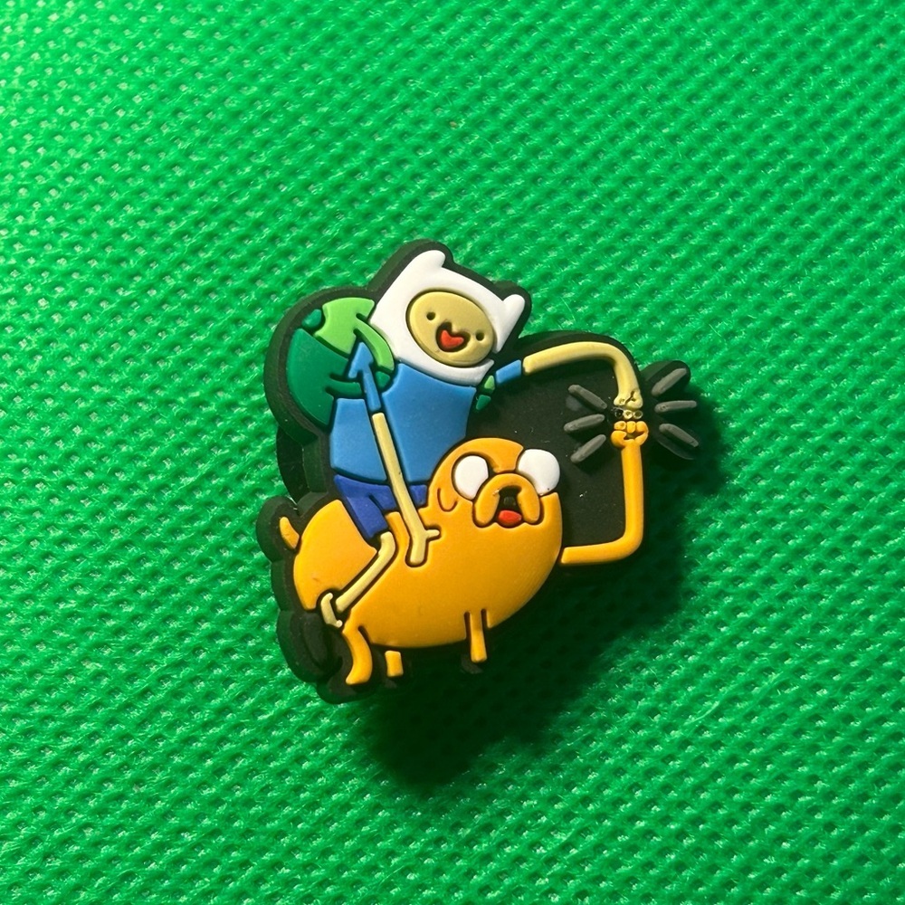 🌼 (5/$10 or 10/$15) NEW “00’s Adventure Time” Fun Croc Shoe Charm Collection
